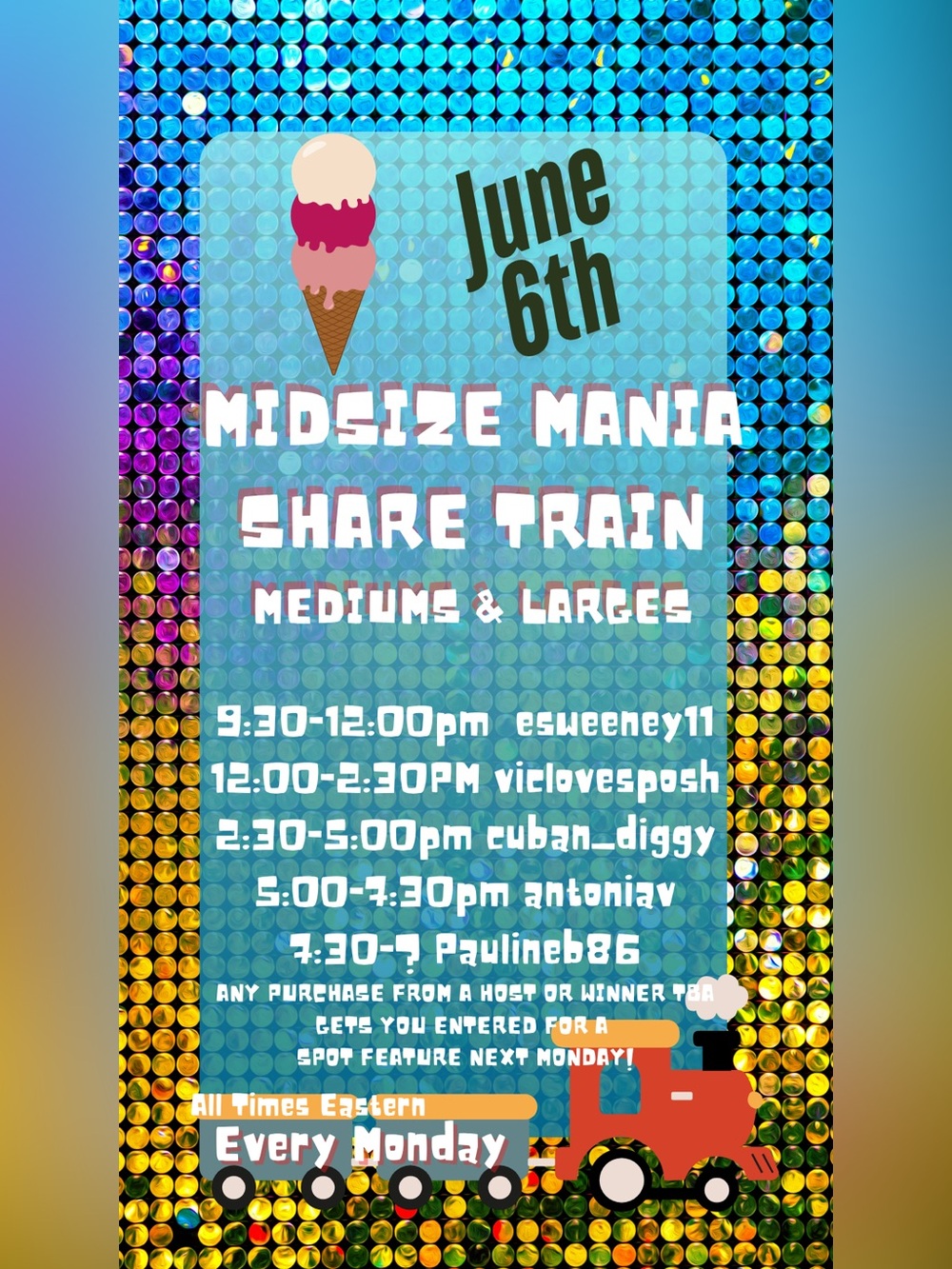 Midsize Mania Share Show Train w/feature @missmobb - Picture 3 of 11